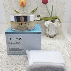 Elemis Pro-Collagen Cleansing Balm & Wash Cloth - 105g NIB